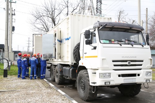 Специалисты «Россети Кубань» прошли обучение по обслуживанию передвижной дизельной электростанции 
